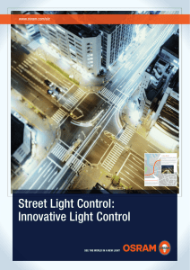 Street Light Control: Innovative Light Control