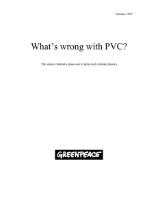 What`s wrong with PVC?