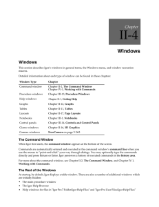 II-4 Windows