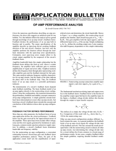 Op Amp Performance Analysis