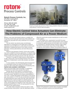 How Electric Control Valve Actuators Can Eliminate The