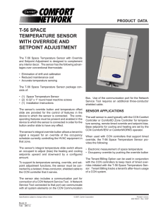 T-56 Sensor PD Sheet