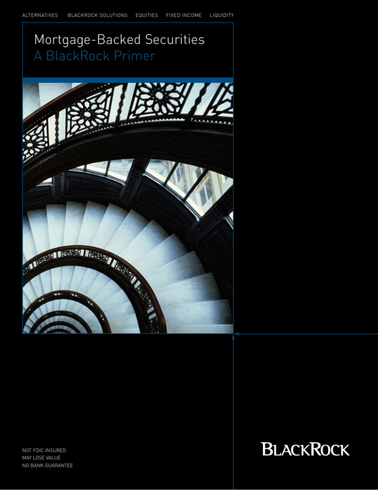 MortgageBacked Securities A BlackRock Primer