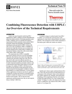 Combining Fluorescence Detection with UHPLC