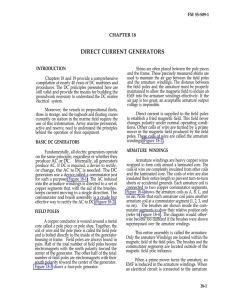 DIRECT CURRENT GENERATORS