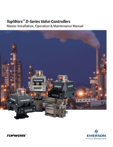 TopWorx™ D-Series Valve Controllers