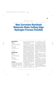 New Corrosion-Resistant Materials Make Cutting Edge