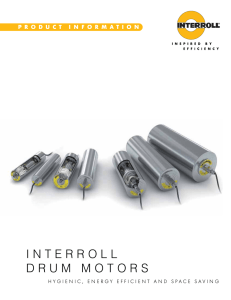 INTERROLL DRUM MOTORS