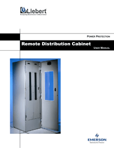 Remote Distribution Cabinet