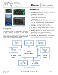 XScopes User`s Manual