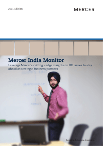 Mercer India Monitor