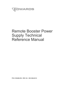 EBPS Remote Booster Power Supply Technical Reference Manual