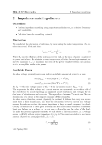 2 Impedance matching-discrete