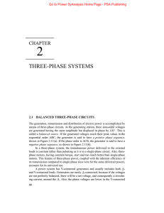 Three-phase Circuits