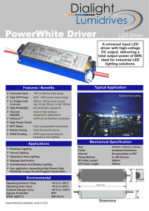 PowerWhite Driver