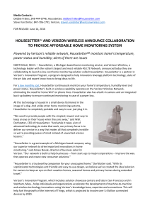 housesettersm and verizon wireless announce collaboration to