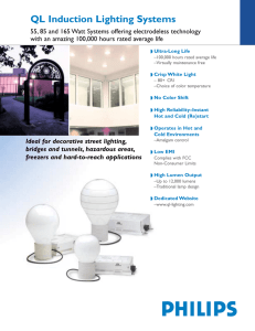 QL Induction Lighting Systems