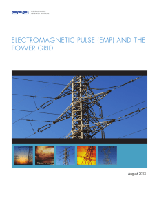 electromagnetic pulse (emp) and the power grid