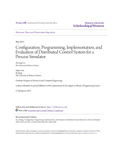 Configuration, Programming, Implementation, and Evaluation of