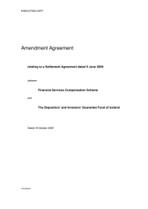 Amendment Agreement