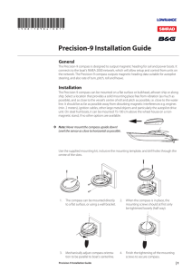 Precision-9 Installation Guide