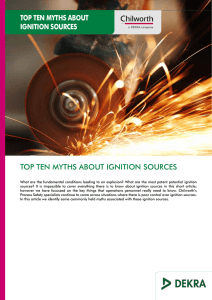 Top Ten Myths About Ignition Sources