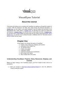 VisualEyes Tutorial