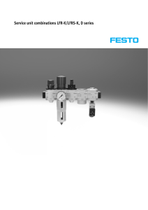 Service unit combinations LFR-K/LFRS-K, D series