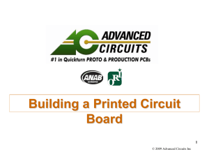 Building a Printed Circuit Board