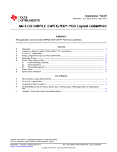 AN-1229 SIMPLE SWITCHER PCB Layout Guidelines (Rev. C)