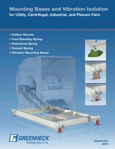 Mounting Bases and Vibration Isolation