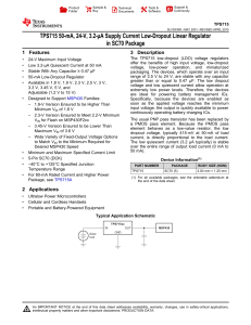 50-mA, 24-V, 3.2-μA Supply Current Low