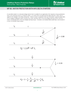 mp-05 : motor protection with wye-delta starters