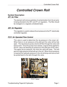 Controlled Crown Roll Demo