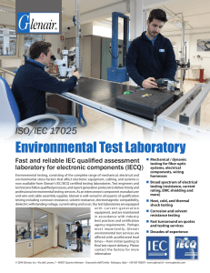 Environmental Test Laboratory