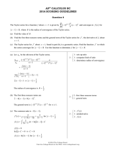 ap® calculus bc 2014 scoring guidelines