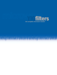 YIGfilters - Teledyne Microwave Solutions