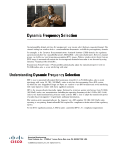 Dynamic Frequency Selection