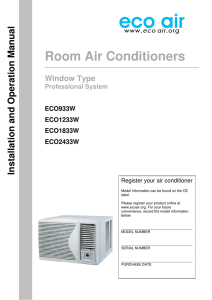 Room Air Conditioners