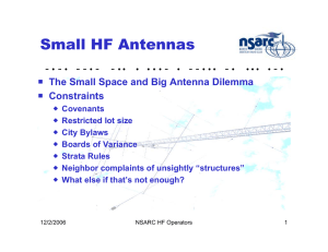 Small HF Antennas