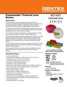 GC Colored Lens Series