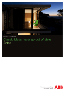 Classic ideas never go out of style Snieo