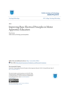 Improving Basic Electrical Principles in Motor