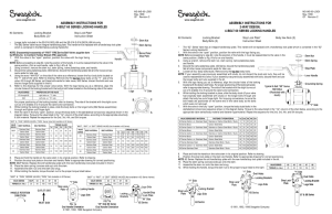 Assembly Instructions for 60 Series Ball Valve Locking Handles (MS