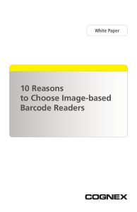 10 Reasons to Choose Image-based Barcode Readers