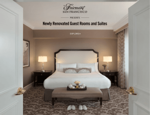 Newly Renovated Guest Rooms and Suites