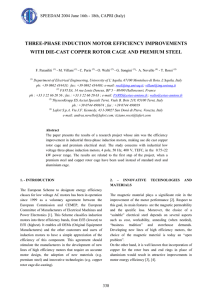 three-phase induction motor efficiency