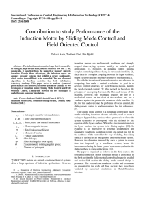 Contribution to study Performance of the Induction Motor by