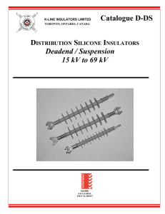 Deadend / Suspension 15 kV to 69 kV - K