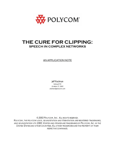 The Cure for Clipping